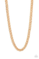 Paparazzi Urban Uppercut - Gold Necklace