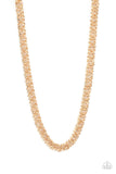 Paparazzi Urban Uppercut - Gold Necklace