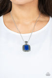 Paparazzi Right Hand TALISMAN - Blue Necklace