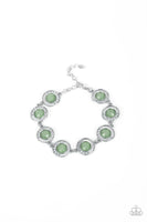 Paparazzi Twinkling Trajectory - Green Bracelet