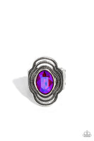 Paparazzi Entrancing Edge - Pink Ring