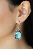 Paparazzi Garden Party Perfection - Blue Earrings