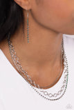 Paparazzi Tasteful Tiers - Green Necklace