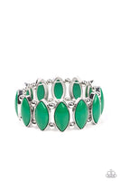 Paparazzi Cry Me a RIVERA - Green Bracelet