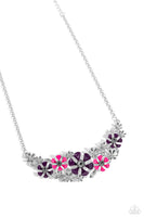 Paparazzi Blooming Practice - Purple Necklace