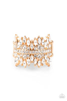 Paparazzi Cosmic Confetti - Gold Ring