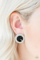 Paparazzi What Should I BLING? - Black Post Earrings