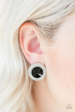 Paparazzi What Should I BLING? - Black Post Earrings