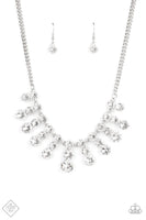 Paparazzi Celebrity Couture - White Necklace