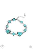 Paparazzi Eco-Friendly Fashionista - Blue Bracelet