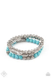 Paparazzi Trail Mix Mecca - Blue Bracelet