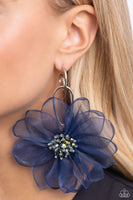 Paparazzi Cosmopolitan Chiffon - Blue Earrings