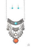 Paparazzi Sahara Royal - Multi Necklace