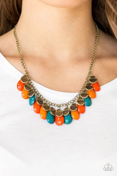 Paparazzi Tropical Storm - Multi Necklace