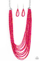 Paparazzi Peacefully Pacific - Multi Necklace