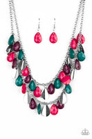 Paparazzi Life of the FIESTA - Multi Necklace