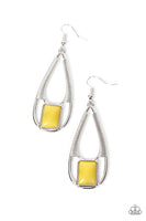 Paparazzi Adventure Story - Yellow Earrings