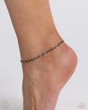 Paparazzi Linked Legacy - Black Anklet