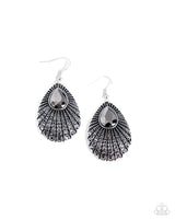 Paparazzi Urban Relic - Silver Earrings