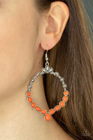 Paparazzi Thai Treasures - Orange Earrings