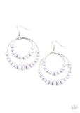 Paparazzi Paradise Party - Silver Earrings