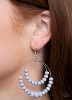 Paparazzi Paradise Party - Silver Earrings