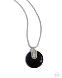 Paparazzi Cutting Charm - Black Necklace