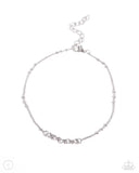 Paparazzi Satellite Shimmer - Silver Anklet