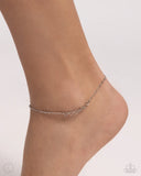 Paparazzi Satellite Shimmer - Silver Anklet