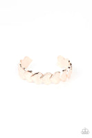 Paparazzi Hearts Galore - Rose Gold Bracelet