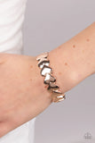 Paparazzi Hearts Galore - Rose Gold Bracelet