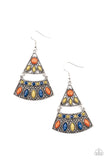 Paparazzi Desert Fiesta - Multi Earrings