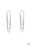 Paparazzi Vintage VIP - White Post Earrings