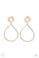 Paparazzi Fairytale Finish - Copper Clip-On Earrings