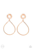 Paparazzi Fairytale Finish - Copper Clip-On Earrings