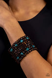 Paparazzi Tropical Time Zone - Blue Bracelet