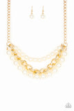 Paparazzi Empire State Empress - Gold Necklace