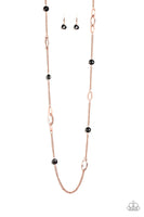 Paparazzi Duchess Dazzle - Copper Necklace