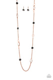 Paparazzi Duchess Dazzle - Copper Necklace