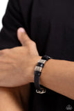 Paparazzi Hardware Hustle - Black Bracelet