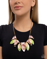 Paparazzi Garden Gaze - Gold Necklace