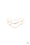 Paparazzi Fierce Fusion - Rose Gold  Bracelet