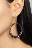 Paparazzi Astral Aesthetic - Purple Earrings