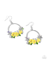 Paparazzi Fairy Freestyle - Yellow Earrings