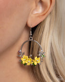 Paparazzi Fairy Freestyle - Yellow Earrings