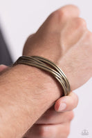 Paparazzi Urban Update - Brass Men’s Bracelet