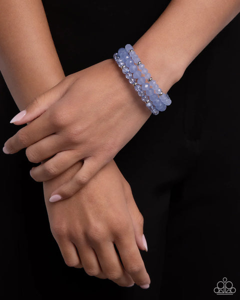 Paparazzi Cultured Cause - Blue Bracelet