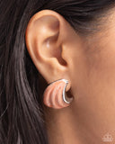 Paparazzi Whimsical Waves - Orange Post Earrings