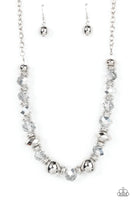 Paparazzi Interstellar Influencer - Silver Necklace