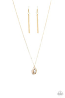 Paparazzi Timeless Tranquility - Gold Necklace